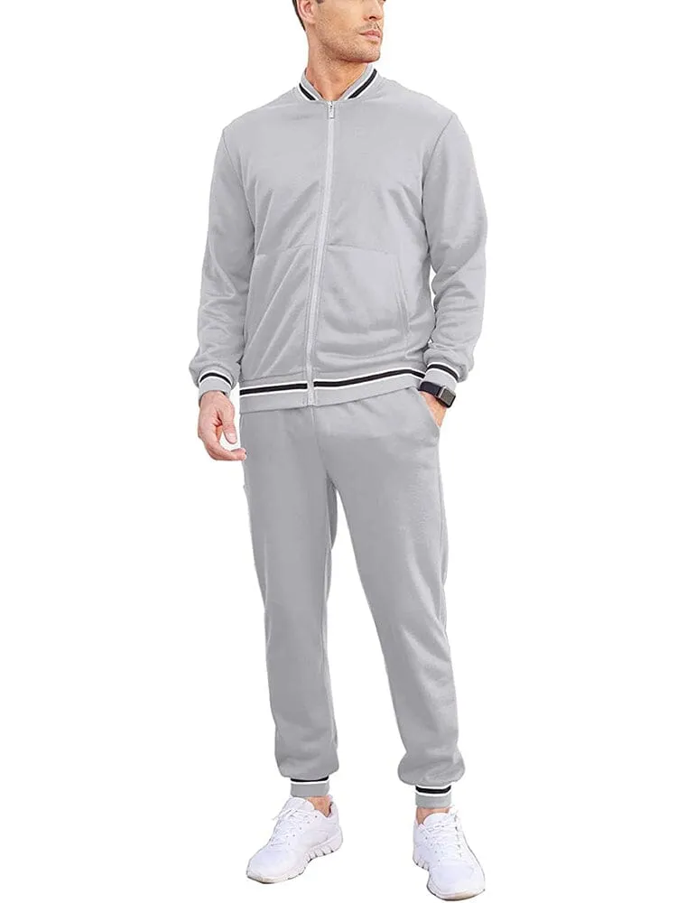 2 Piece Athletic Jogging Suit Sets With Pockets (US Only)