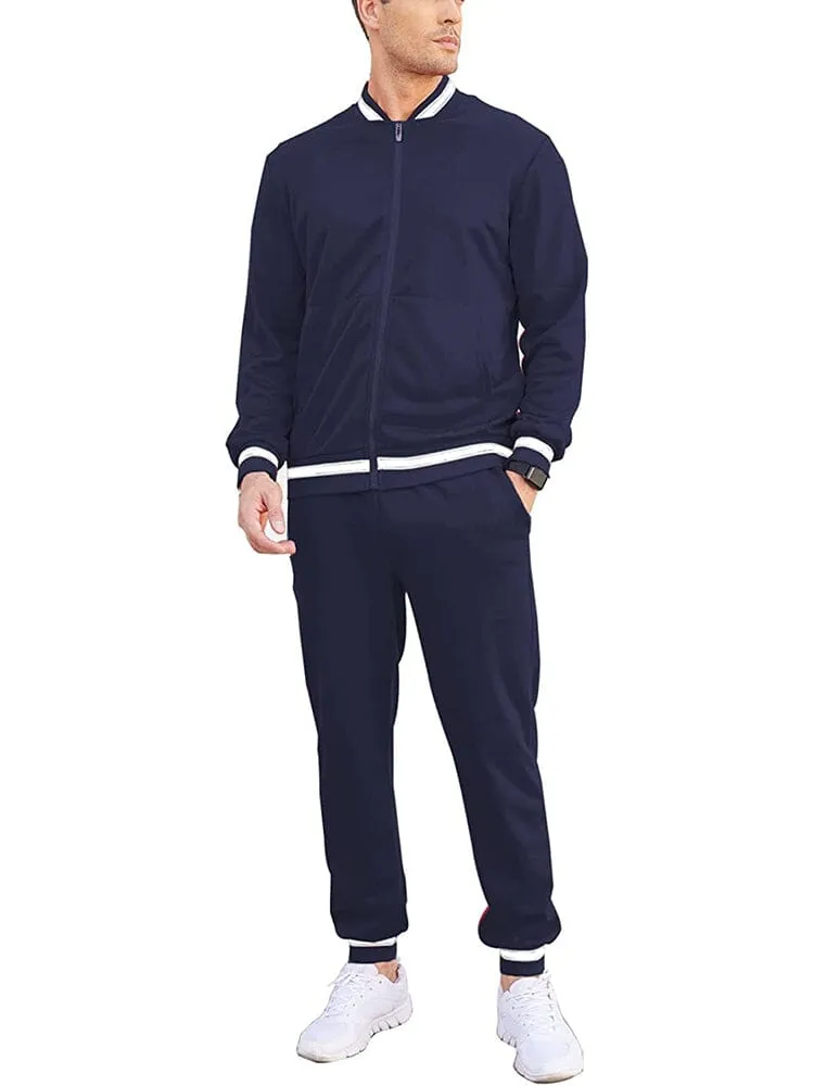 2 Piece Athletic Jogging Suit Sets With Pockets (US Only)