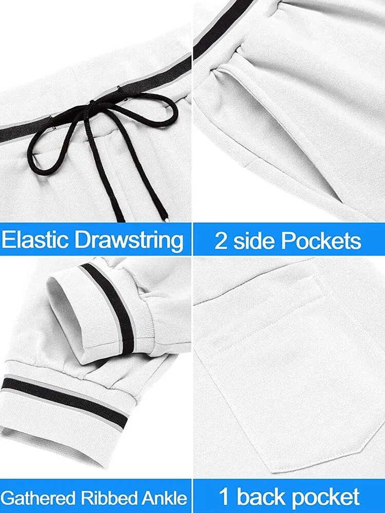 2 Piece Athletic Jogging Suit Sets With Pockets (US Only)