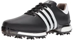 adidas Men's TOUR 360 2.0 Golf Shoe, Core Black/White, 8 M US