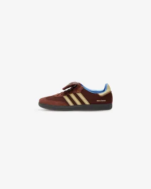 Adidas Samba x Wales Bonner Nylon Fox Brown Sneakers.