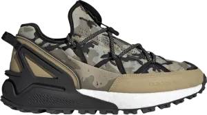 Adidas ZX 2K Boost Ultility GTX 'Camo' Sneakers, Brown