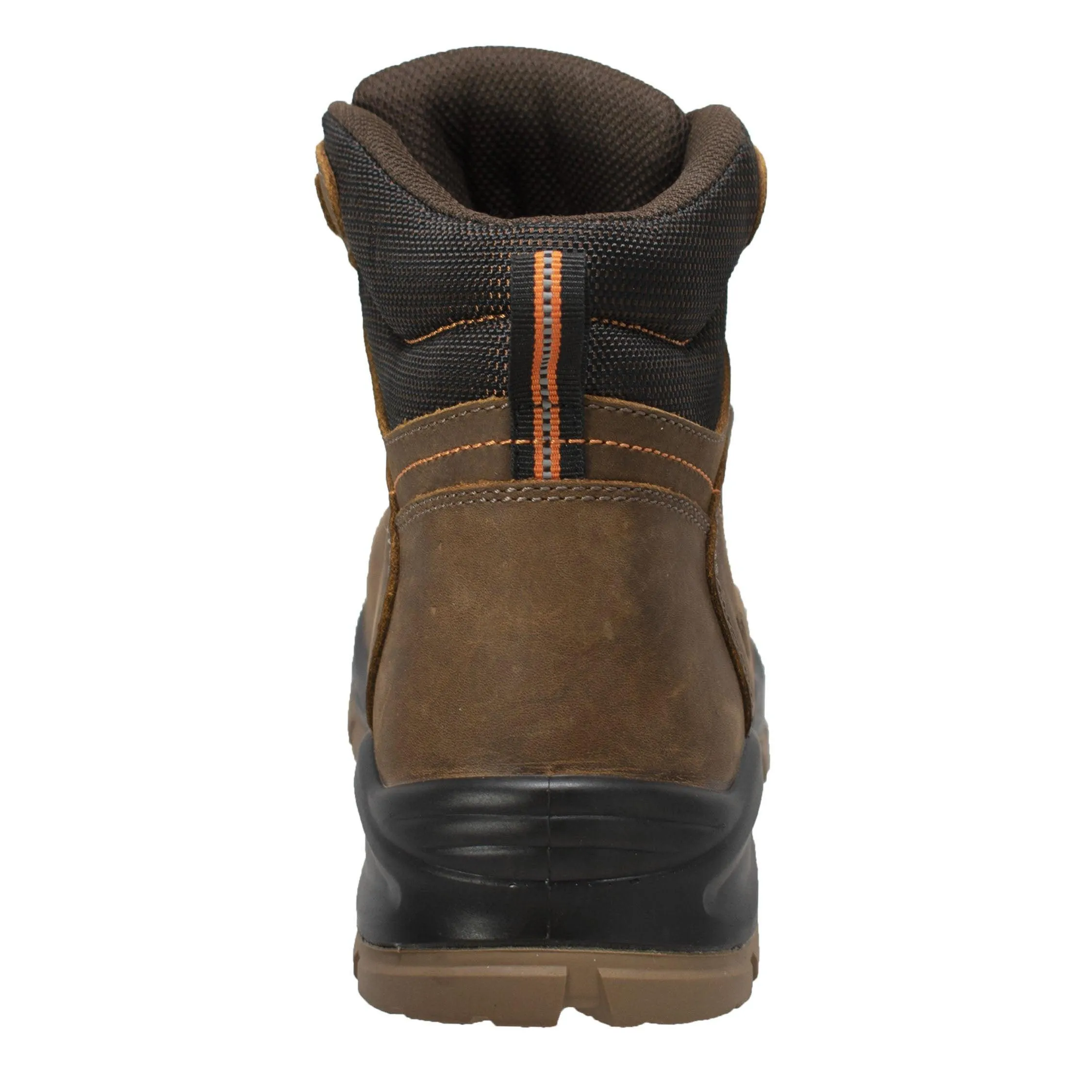 AdTec Men 6" Waterproof Composite Toe Work Hiker Brown