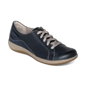 Aetrex Dana Lace Up Oxford Navy