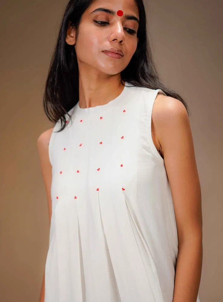 Arya Dress - White