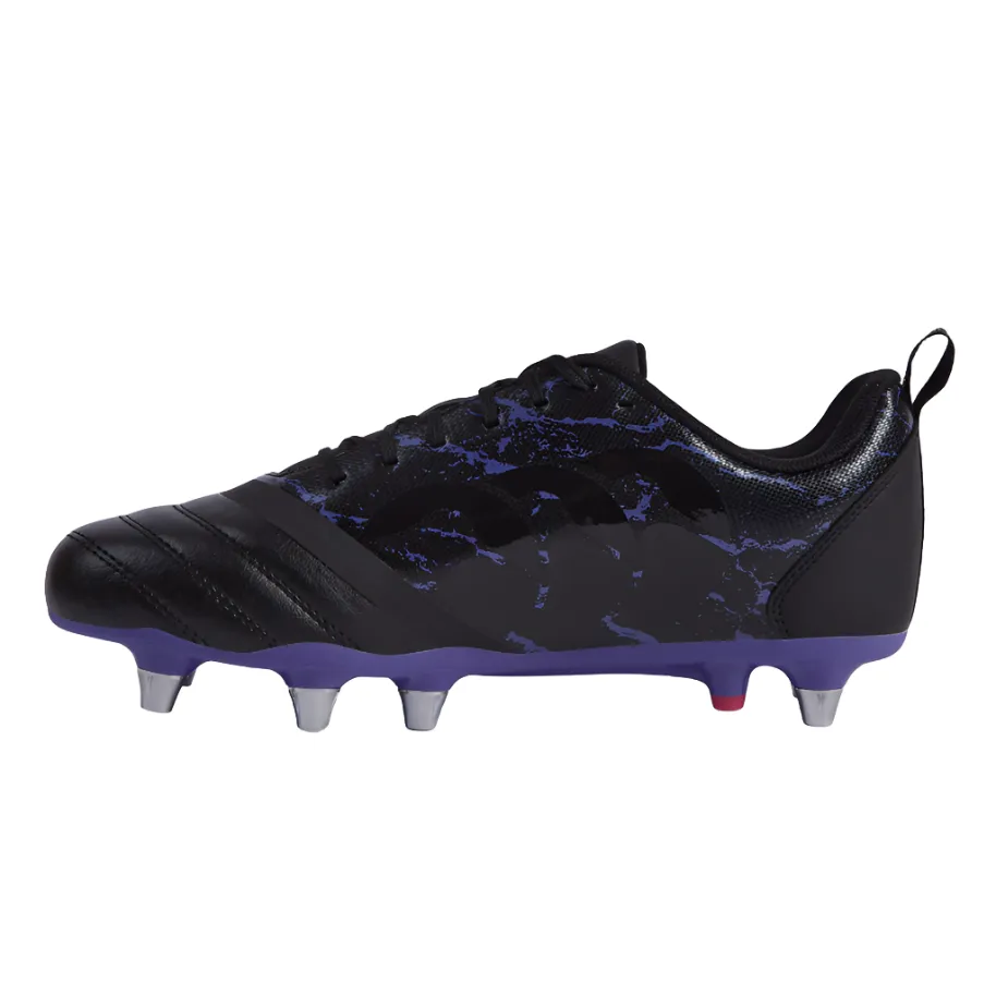 Canterbury Adults Rugby Boots Stampede Team SG AU Black/Purple