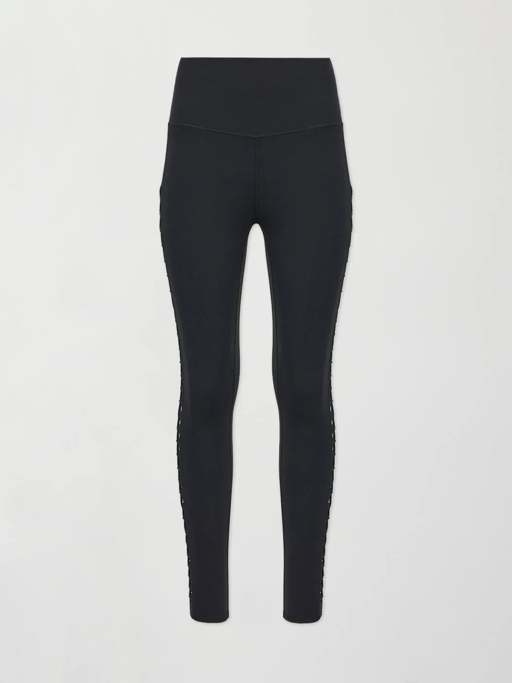 Crochet Legging in Melt - Black