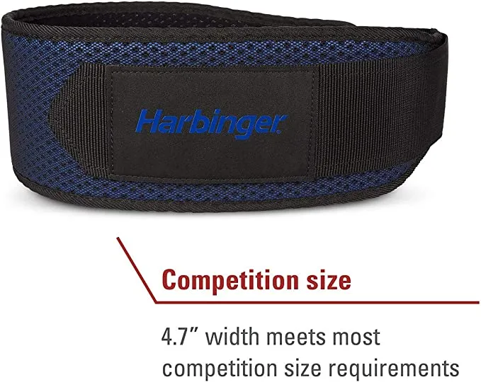 Harbinger Unisex's 4.5inch Foam Core Belt - Blue