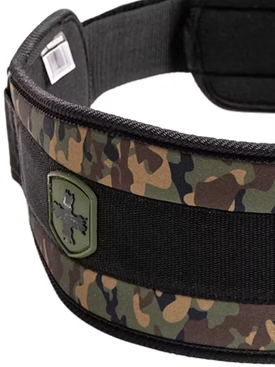 Harbinger Unisex's 4.5inch Foam Core Belt - Woodland Camo