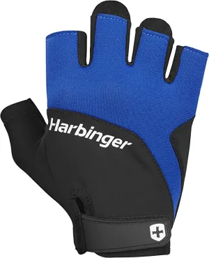 Harbinger Unisex's Training Grip Gloves 2.0 - Blue