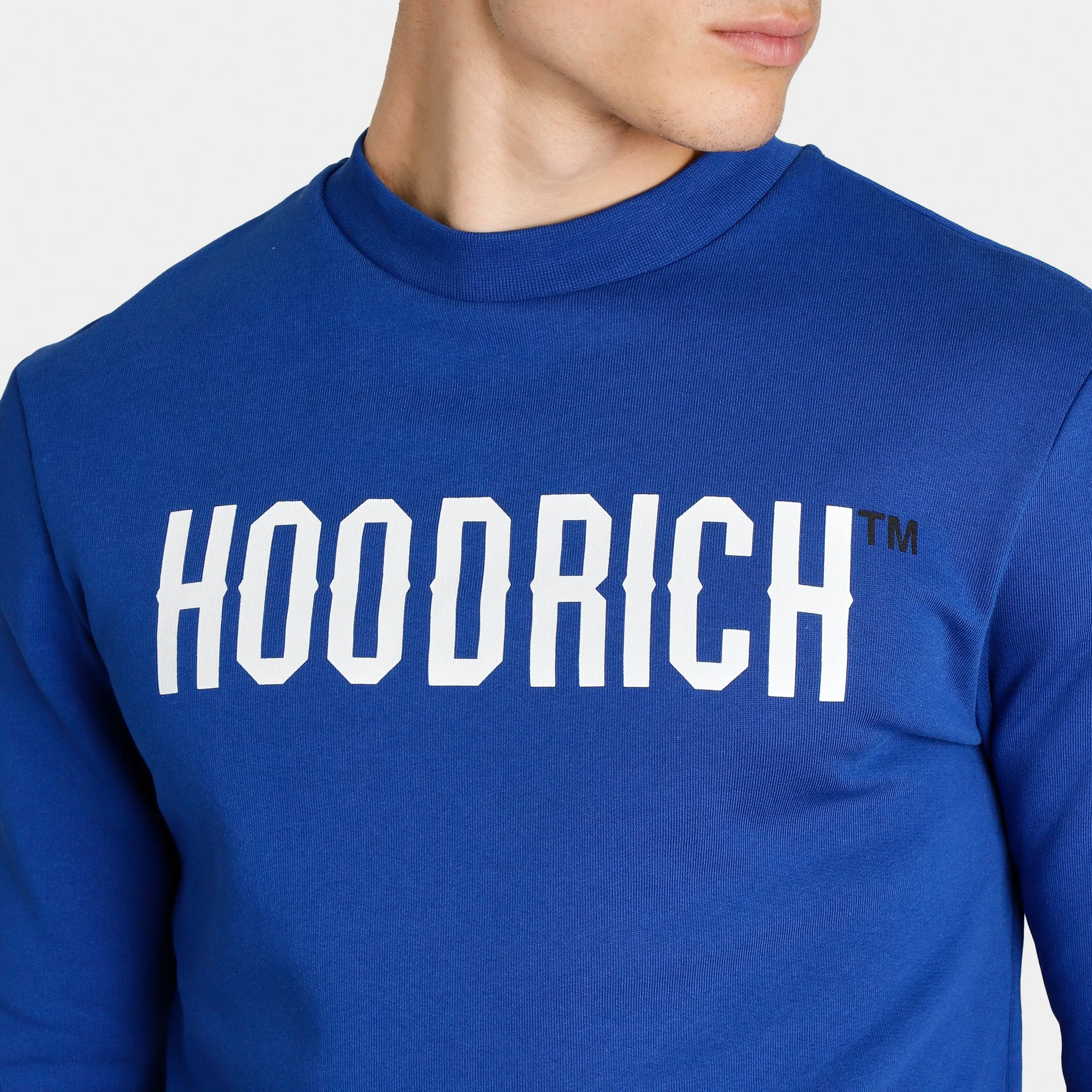 Hoodrich OG Akira V6 Crewneck Sodalite Blue / White - Black