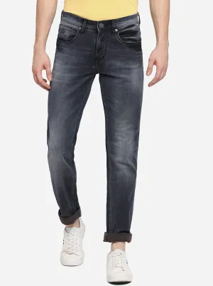 Iris Black Washed Slim Fit Jeans | JadeBlue