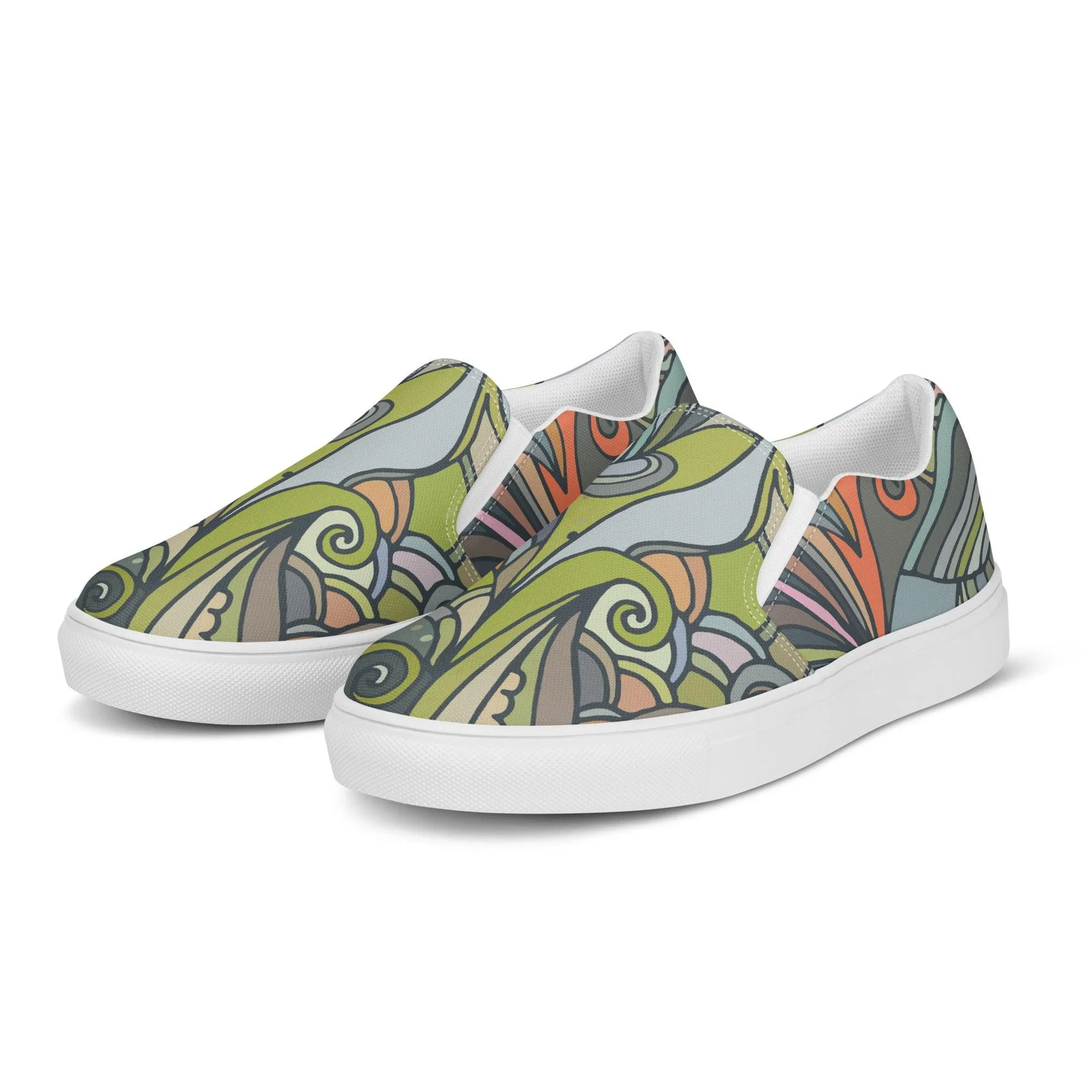 Jana Slip On Canvas Sneakers