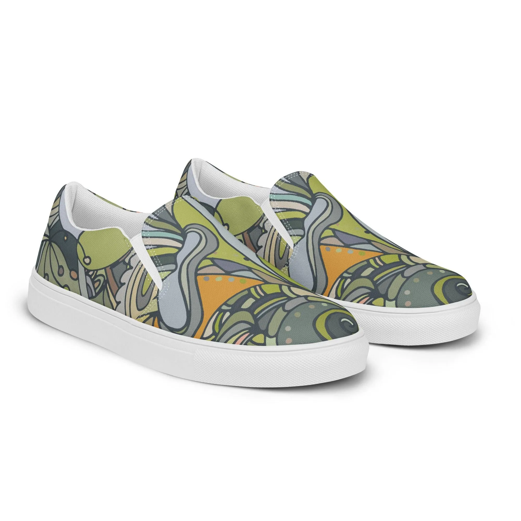 Jana Slip On Canvas Sneakers