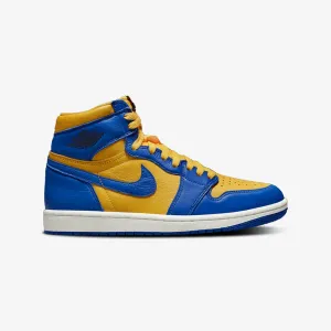 Jordan | WMN'S AIR JORDAN 1 RETRO HIGH OG  { VARSITY MAIZE/GAME ROYAL-SAIL