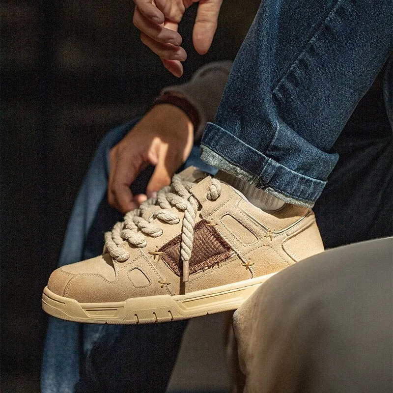 Maden Twine Patchwork Sneakers