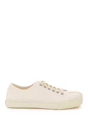 Maison margiela tabi canvas sneakers