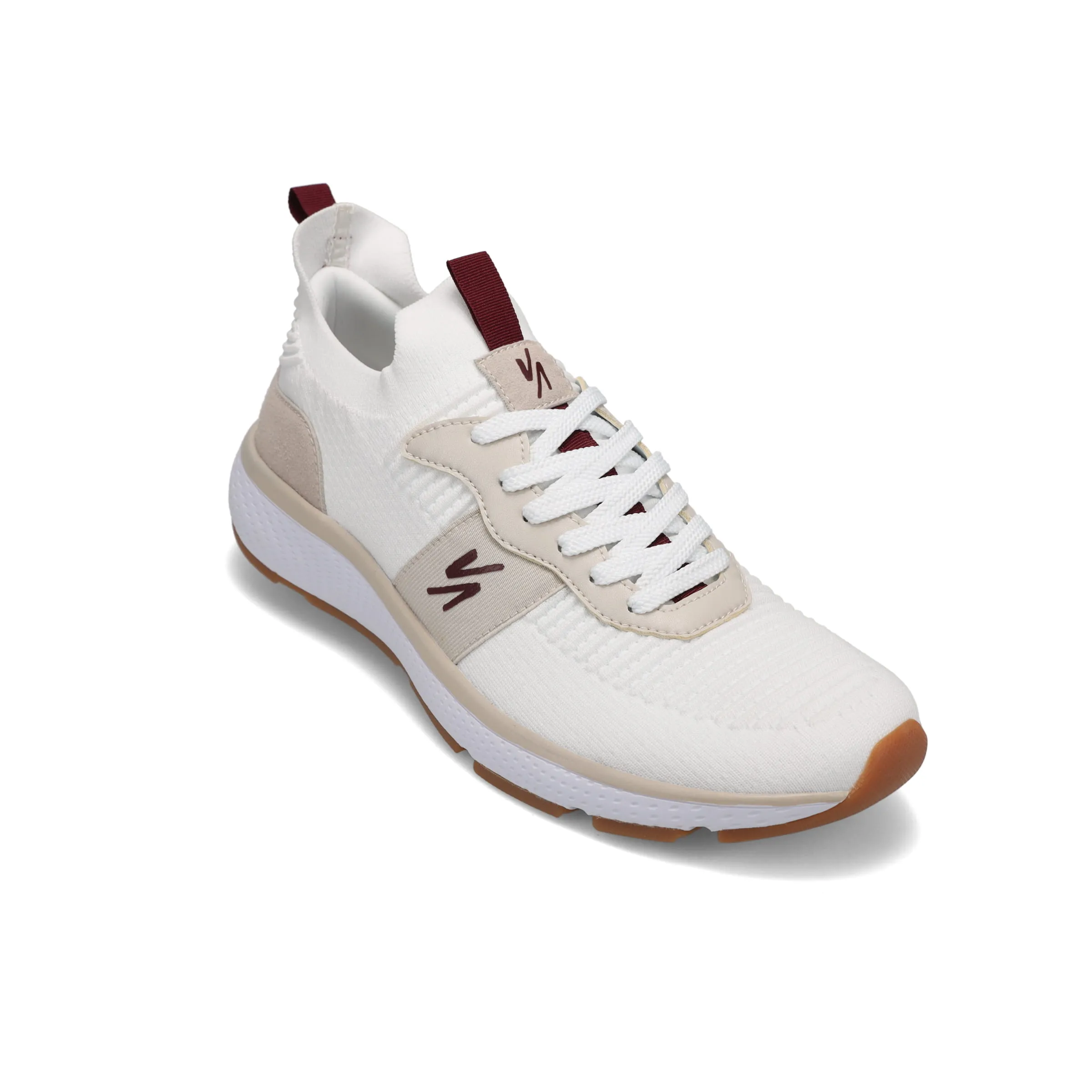 Men's Reign - White/Maroon/Gum