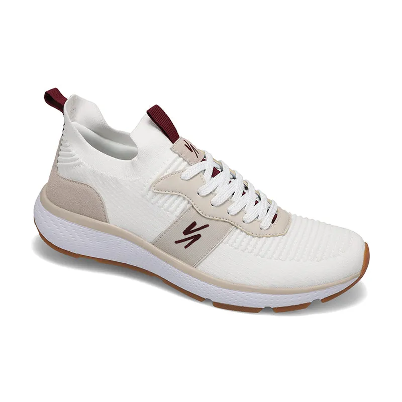 Men's Reign - White/Maroon/Gum