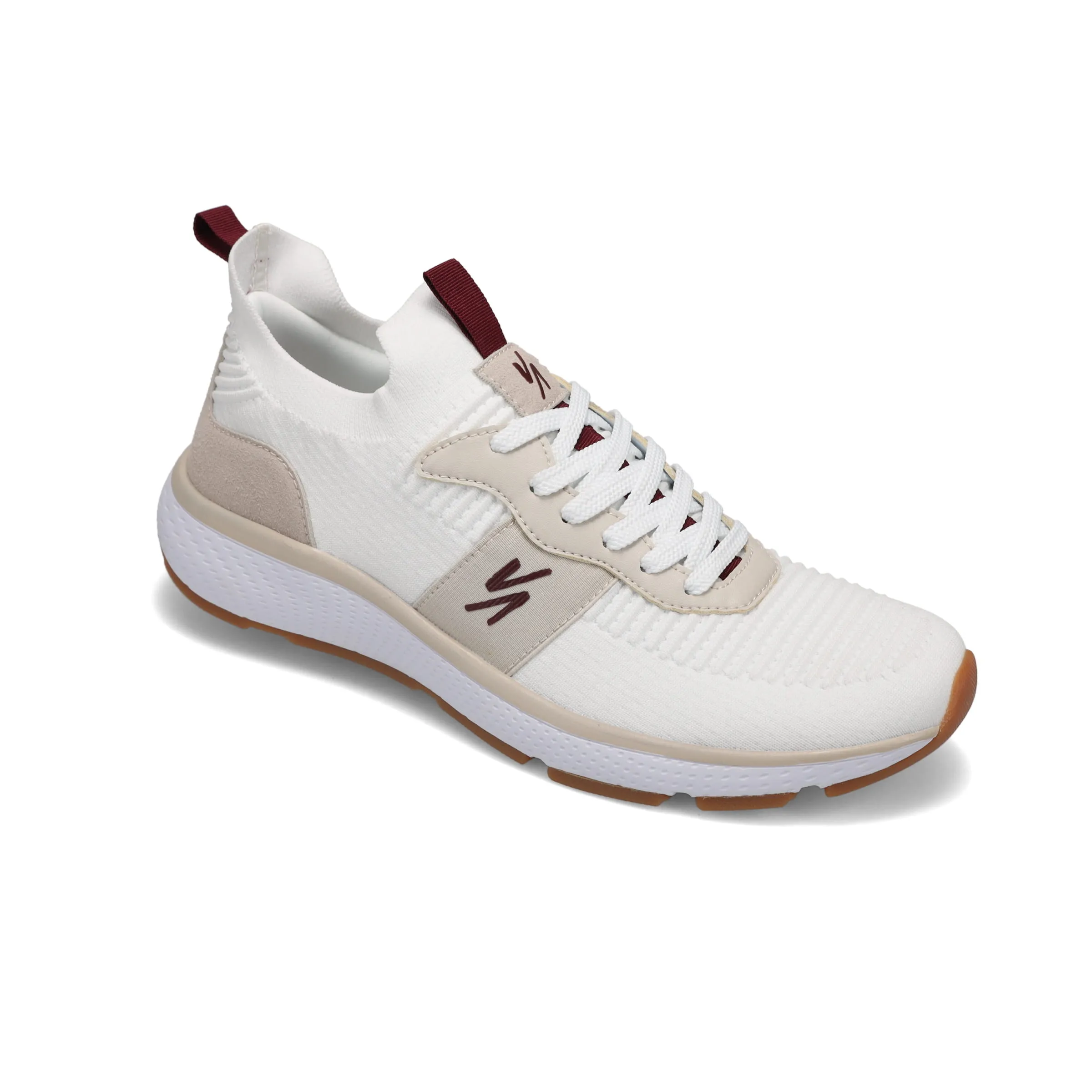 Men's Reign - White/Maroon/Gum