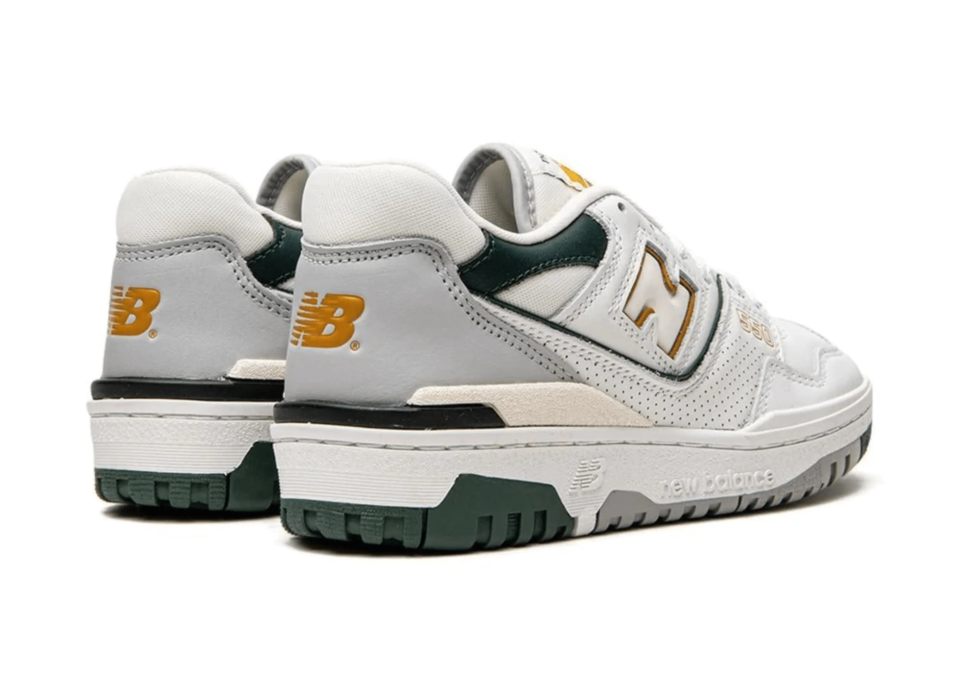 New Balance 550 White Nightwatch Green