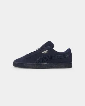 Puma Suede Mono Deboss Sneakers Peacoat