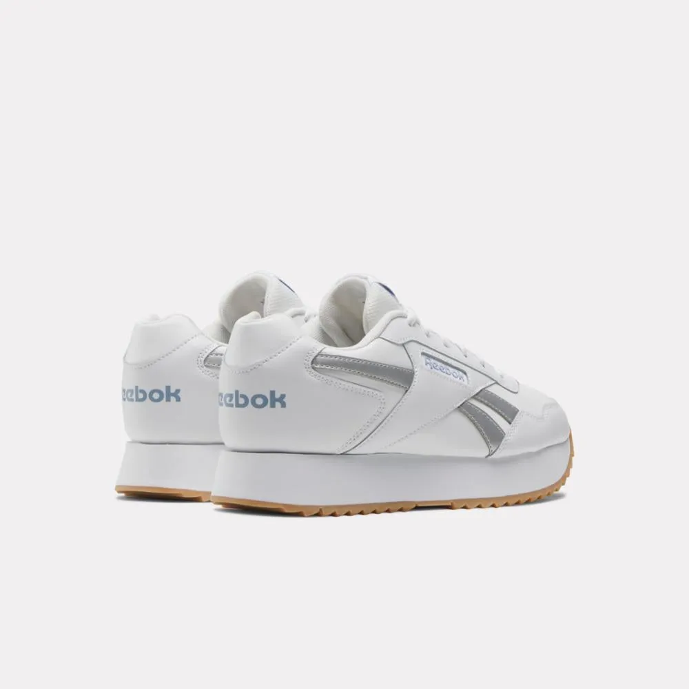 Reebok Footwear Women Reebok Glide Ripple Double Women's Shoes FTWWHT/VINBLU/RBKG07