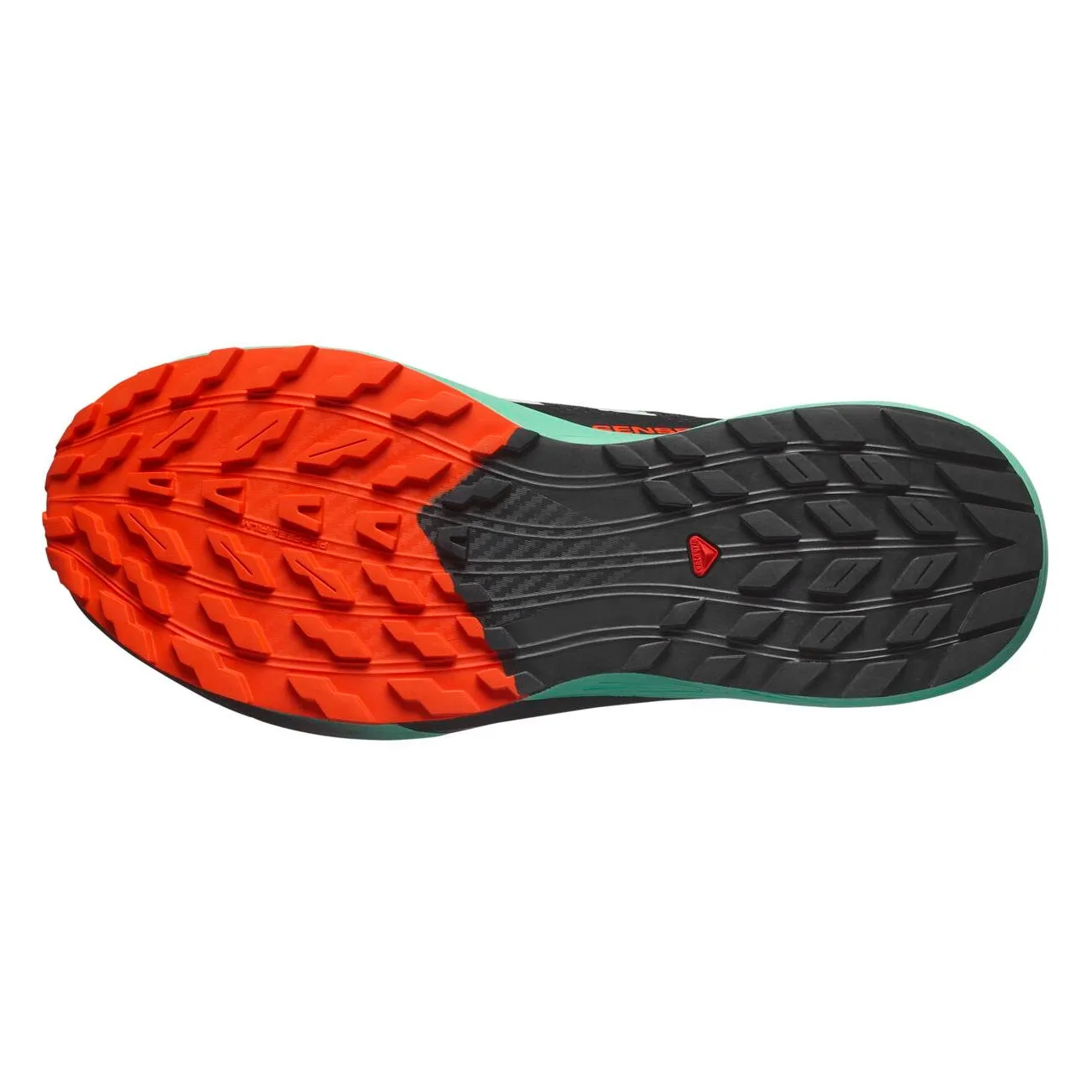 Salomon Sense Ride 5 | Black / Bay / Cherry Tomato | Mens