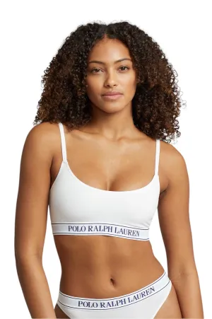 Scoop Bralette - White Cloud