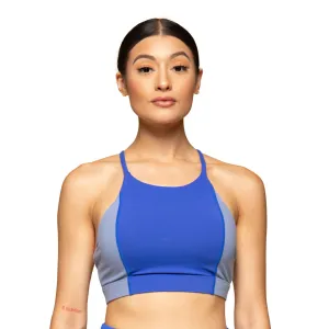 Sky Women Sports Bra  - Blue