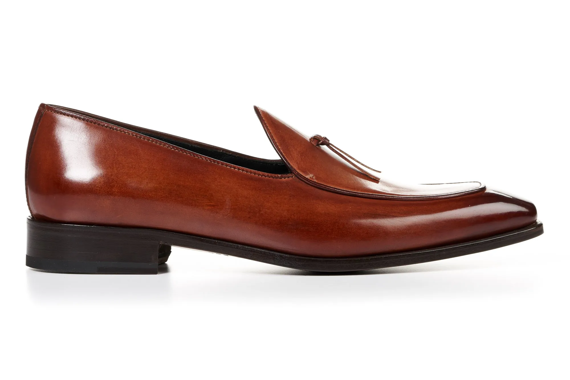 The Van Damme Belgian Loafer - Havana Brown