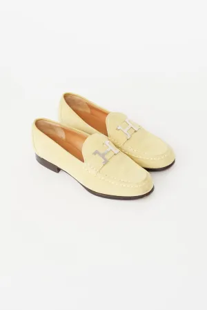 Yellow Suede Paris Loafer